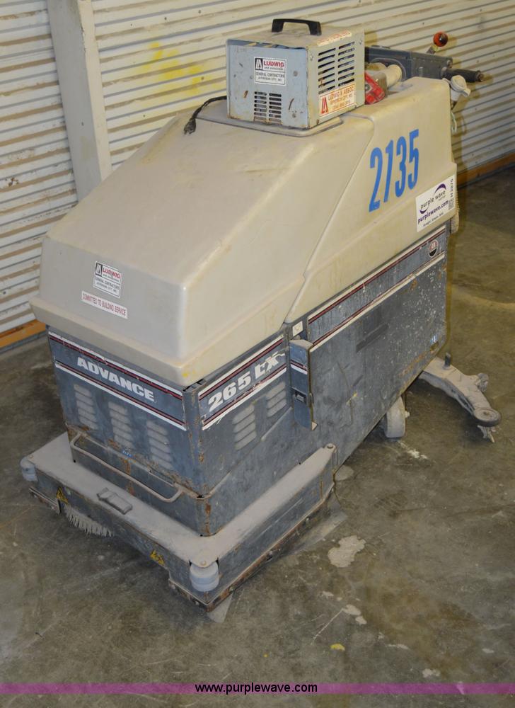image for item H2875 Advance 265LX floor scrubber