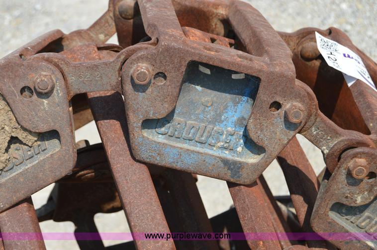 image for item H2878 Grouser steel skid steer tracks