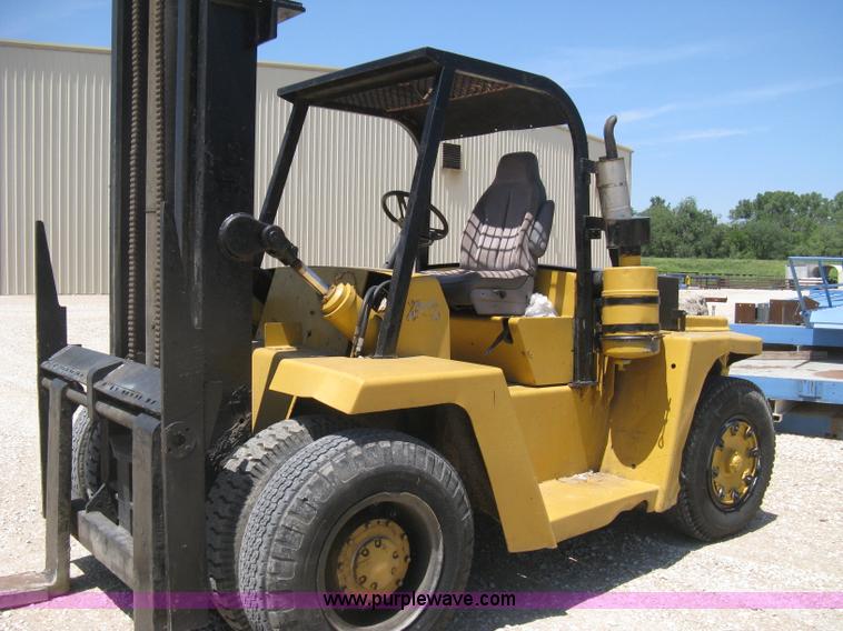 image for item H5291 Clark rough terrain forklift