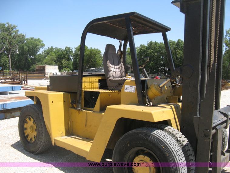 image for item H5291 Clark rough terrain forklift
