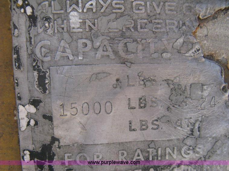 image for item H5291 Clark rough terrain forklift