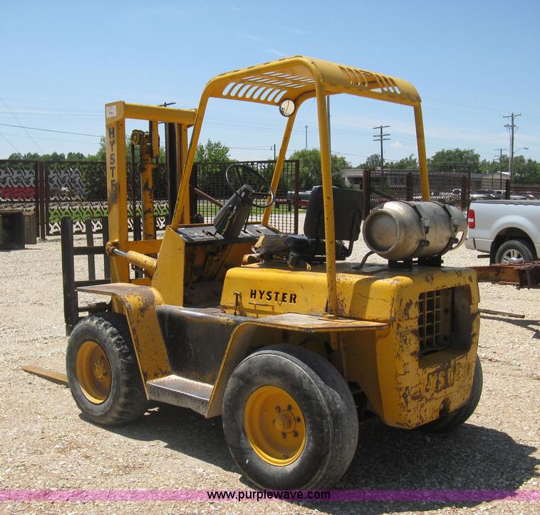 image for item H5292 Hyster rough terrain forklift