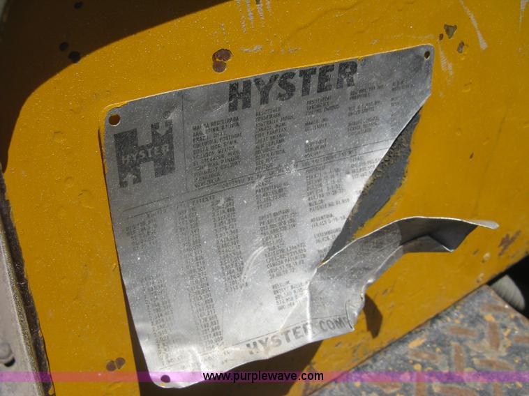 image for item H5292 Hyster rough terrain forklift