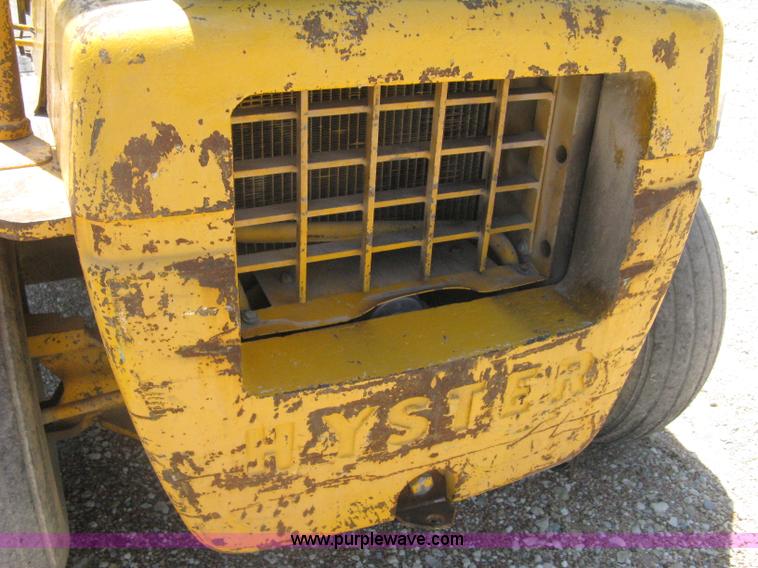 image for item H5292 Hyster rough terrain forklift