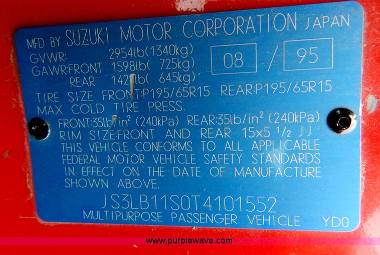 image for item Z9356 1996 Suzuki X-90