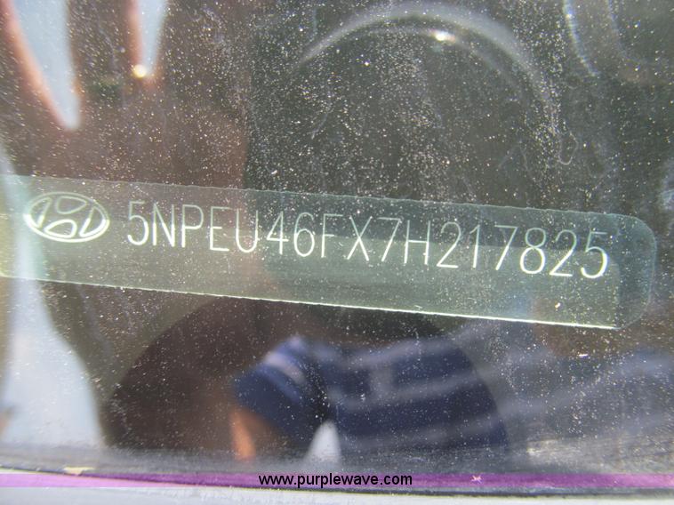 image for item Z9715 2007 Hyundai Sonata