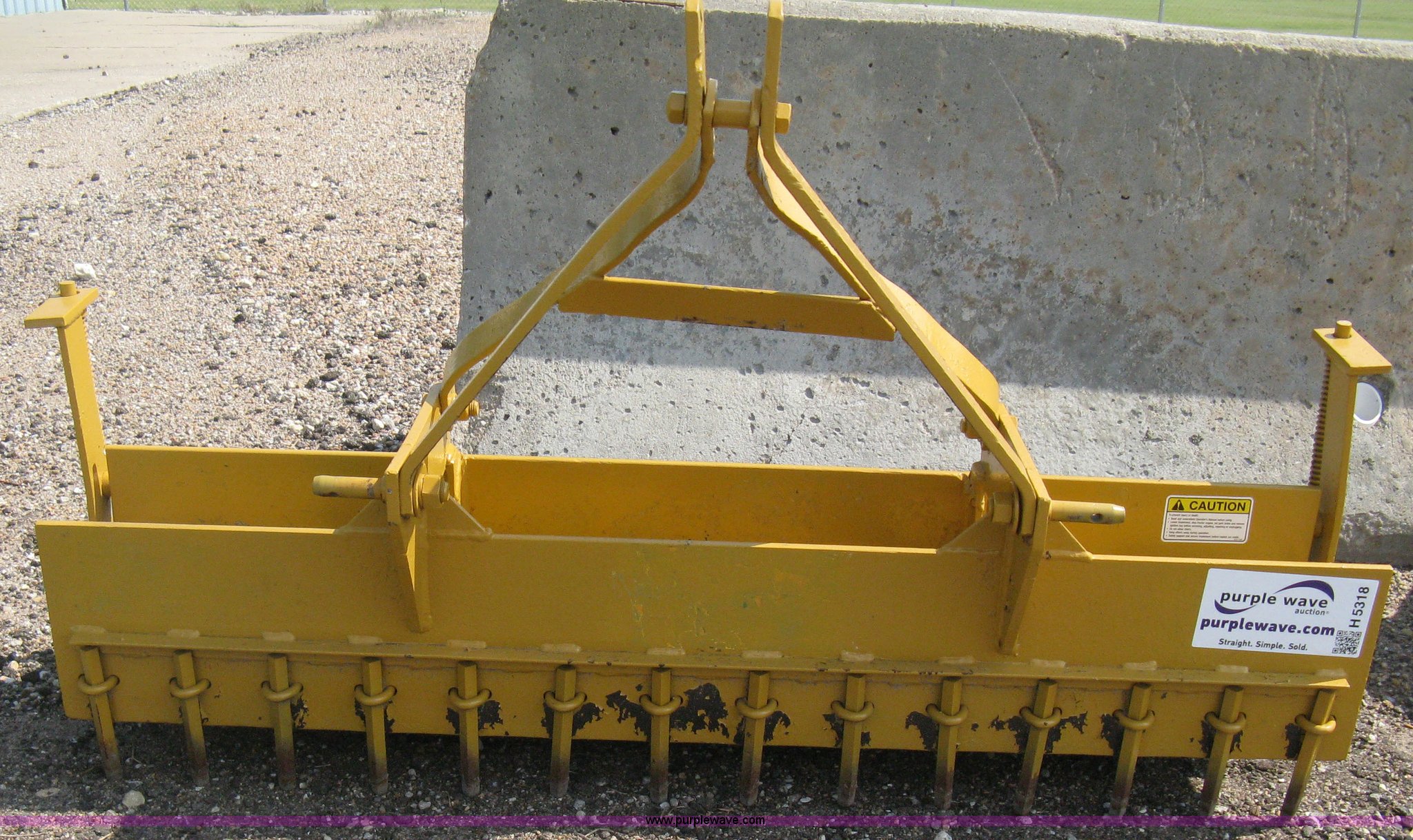 Leveling harrow in Wichita, KS | Item H5318 sold | Purple Wave