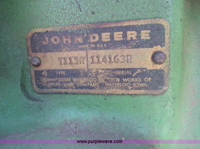 image for item AE9283 John Deere row crop tractor