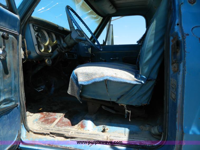 image for item AL9968 1968 Chevrolet C60 flatbed truck