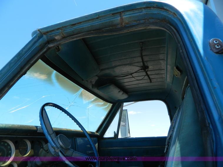 image for item AL9968 1968 Chevrolet C60 flatbed truck