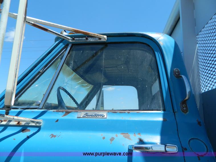 image for item AL9968 1968 Chevrolet C60 flatbed truck