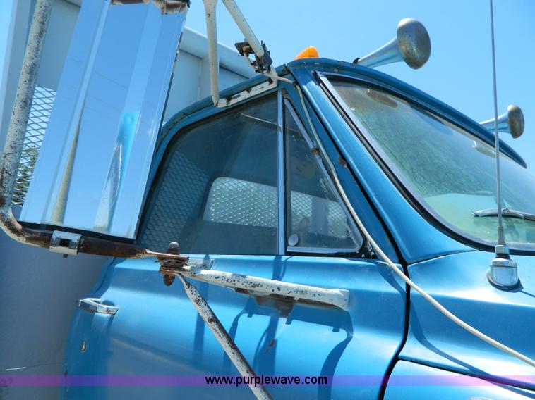 image for item AL9968 1968 Chevrolet C60 flatbed truck