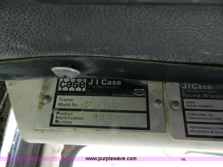 image for item AL9969 1979 Case 2290 tractor