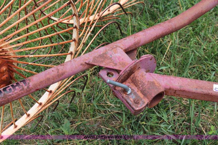 image for item BA9133 Two wheel windrow turning rake