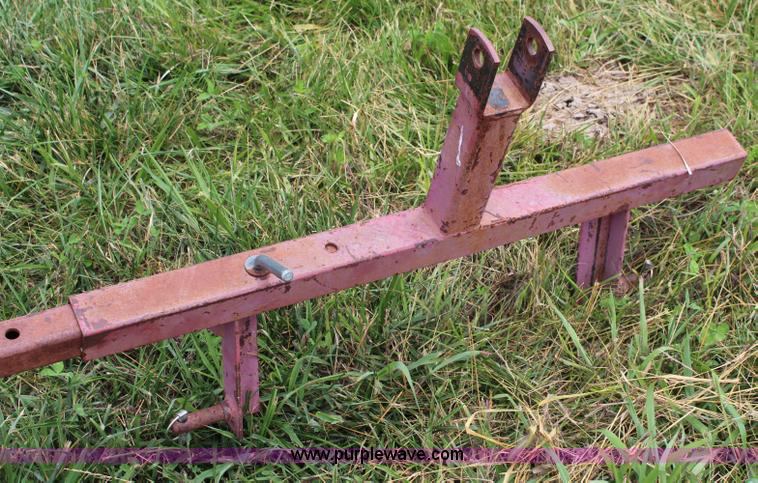 image for item BA9133 Two wheel windrow turning rake
