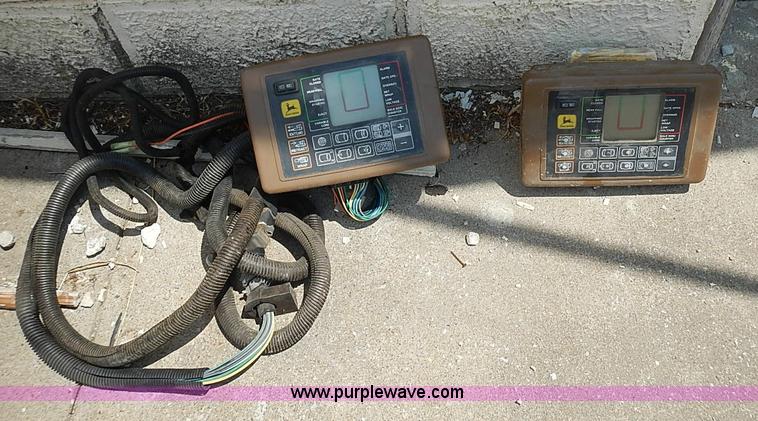 image for item BA9659 (2) John Deere Bale Trak Plus monitors
