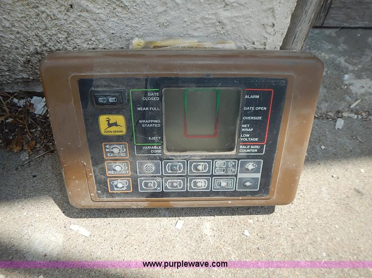 image for item BA9659 (2) John Deere Bale Trak Plus monitors