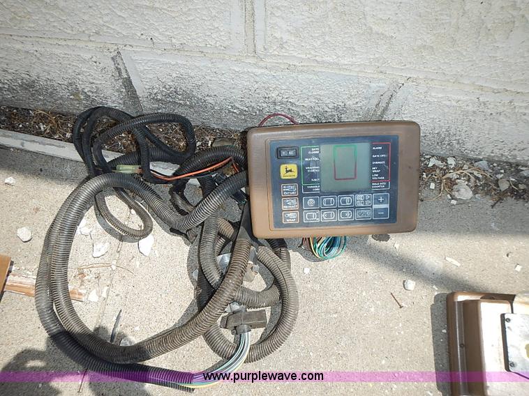 image for item BA9659 (2) John Deere Bale Trak Plus monitors