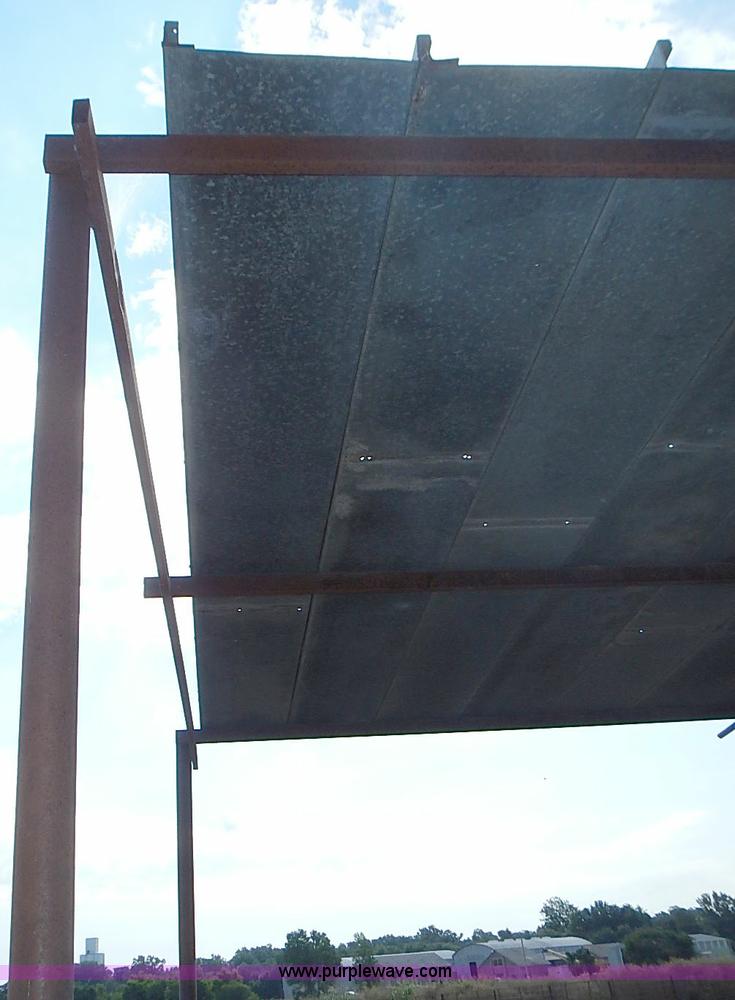 200' of concrete round bottom feed bunks with saddles in Greeley, KS