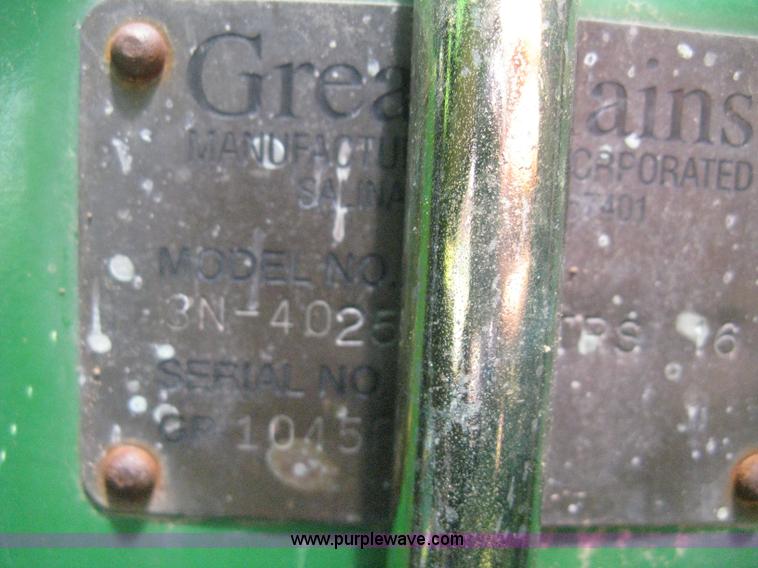 image for item H5279 2004 Great Plains 3N-4025P precision no-till drill