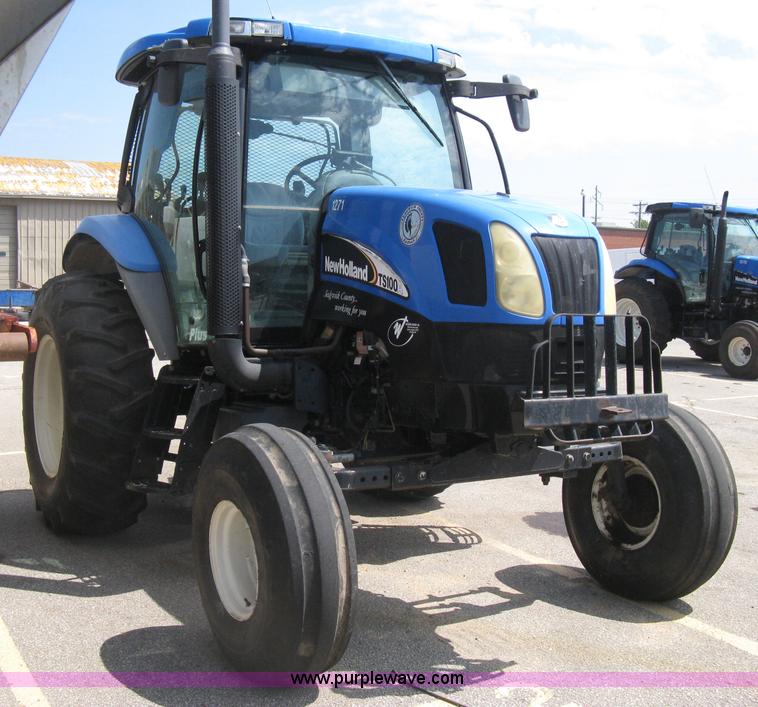 image for item H5310 2004 New Holland TS100A tractor