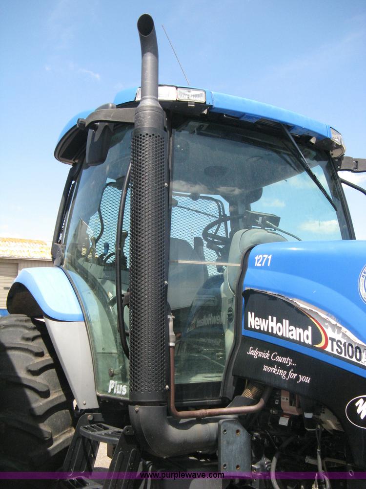 image for item H5310 2004 New Holland TS100A tractor