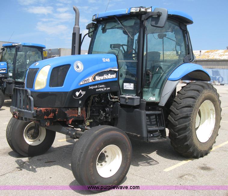 image for item H5311 2004 New Holland TS100A Plus tractor