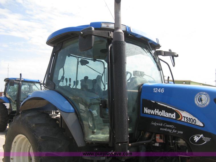 image for item H5311 2004 New Holland TS100A Plus tractor