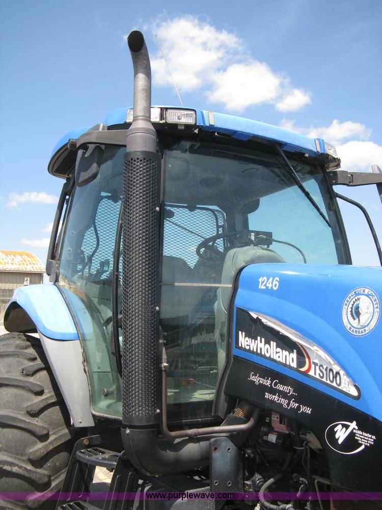 image for item H5311 2004 New Holland TS100A Plus tractor