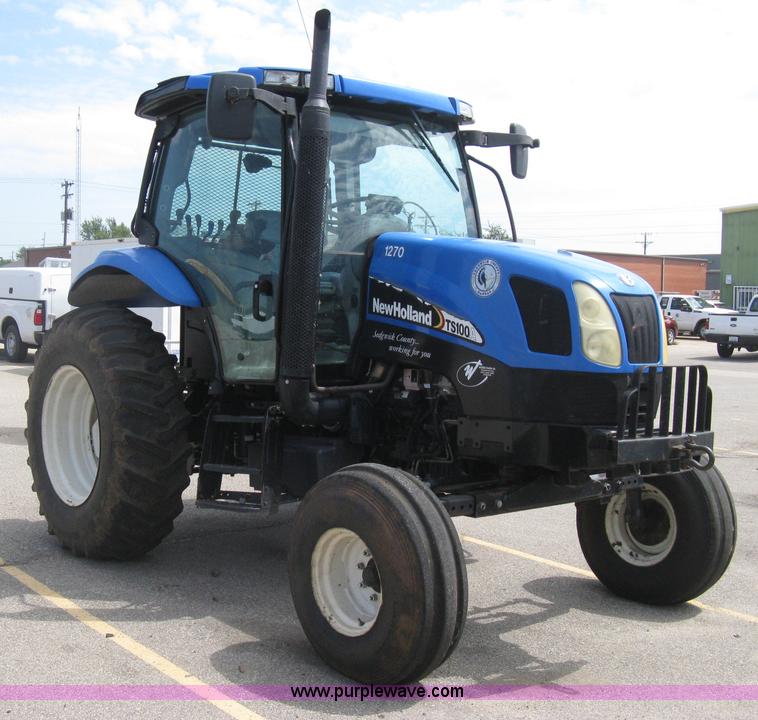 image for item H5312 2004 New Holland TS100A Plus tractor