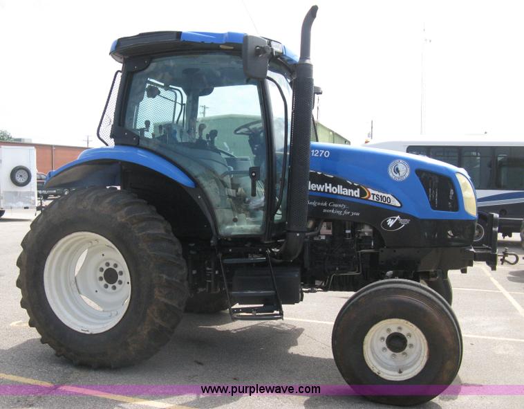 image for item H5312 2004 New Holland TS100A Plus tractor