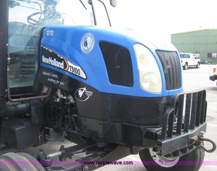 image for item H5312 2004 New Holland TS100A Plus tractor