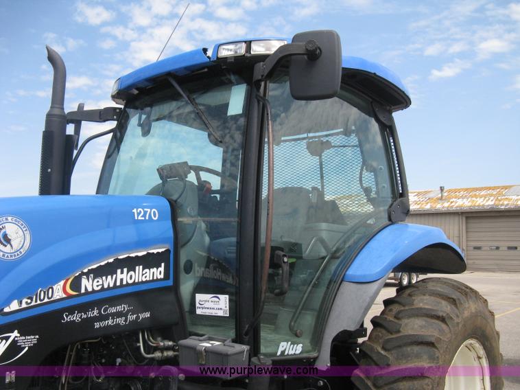 image for item H5312 2004 New Holland TS100A Plus tractor