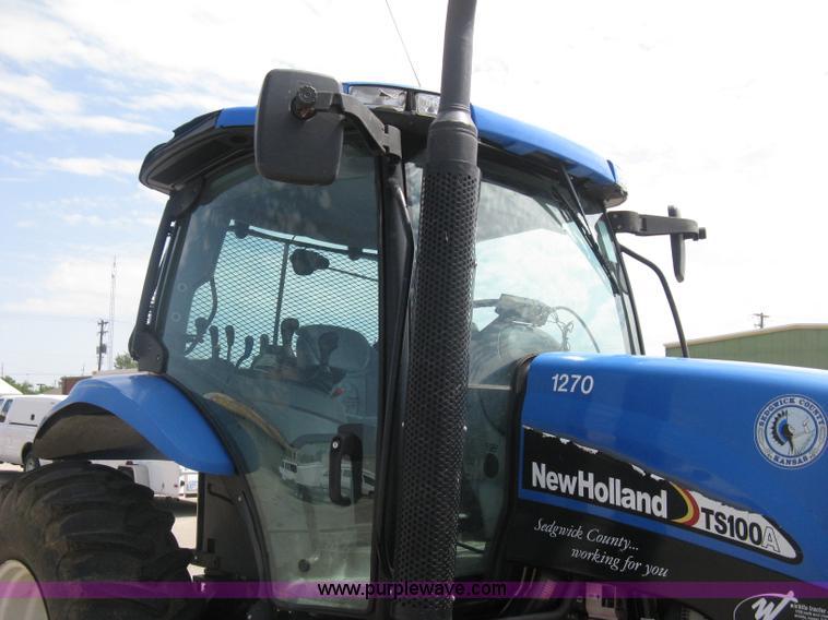 image for item H5312 2004 New Holland TS100A Plus tractor