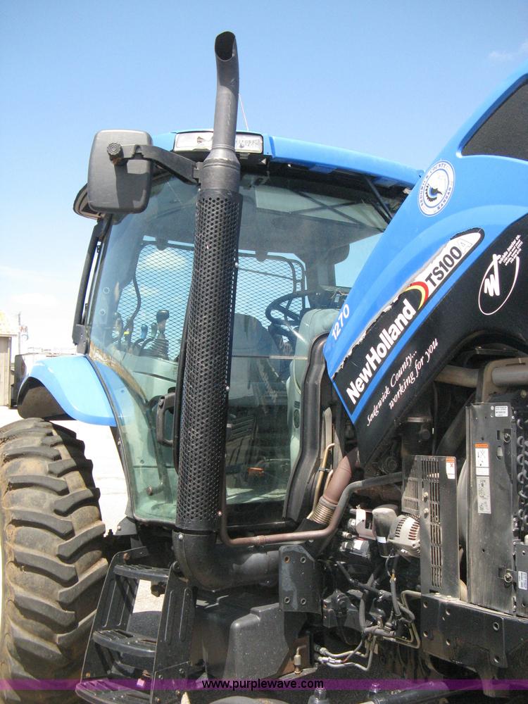 image for item H5312 2004 New Holland TS100A Plus tractor