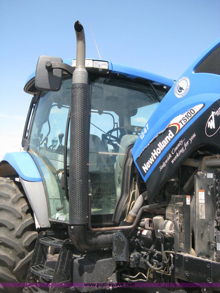 image for item H5313 2004 New Holland TS100A Plus tractor