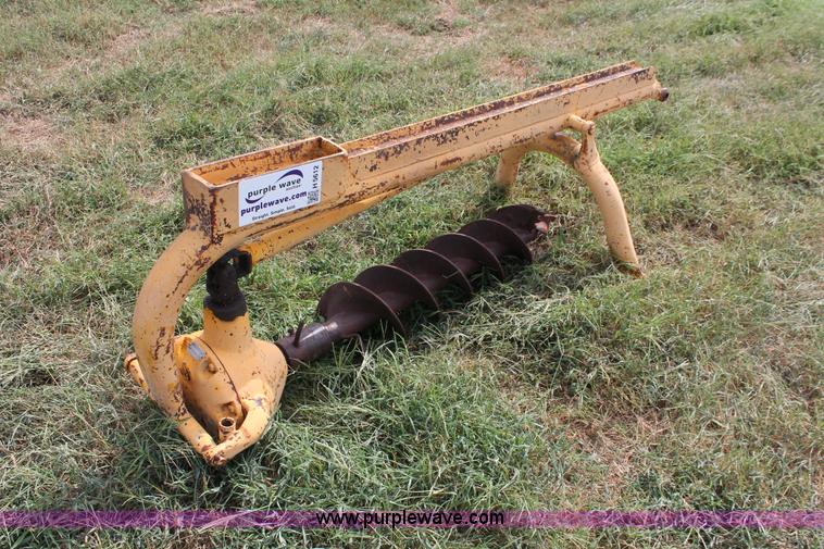 Danuser F7 post hole digger in Hennessey, OK Item H5612 sold Purple Wave
