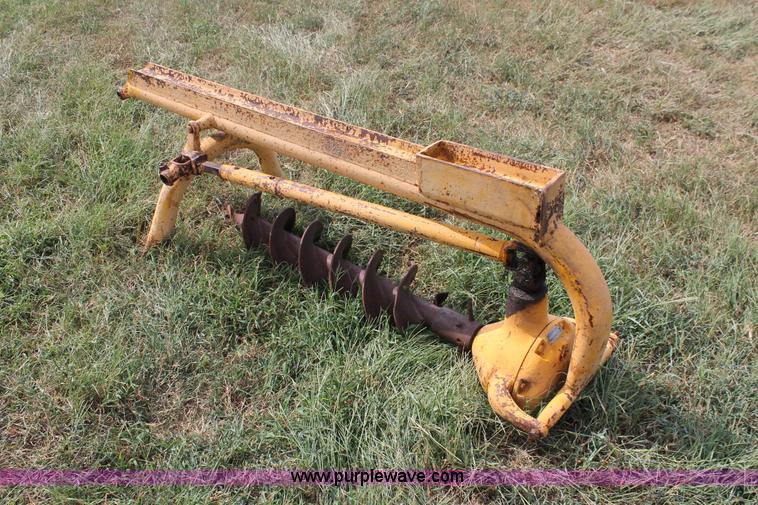 Danuser F7 post hole digger in Hennessey, OK Item H5612 sold Purple Wave