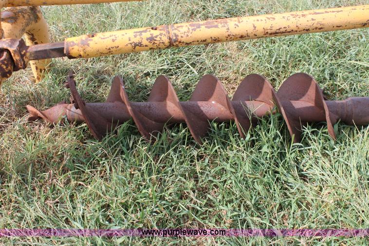 Danuser F7 post hole digger in Hennessey, OK Item H5612 sold Purple