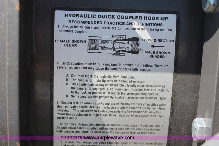 image for item H5623 Bradco 612 trencher