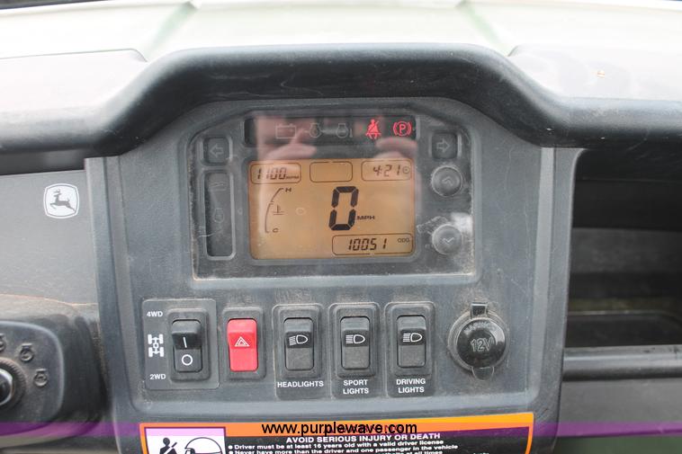 image for item H8253 2012 John Deere 825i Gator utility vehicle