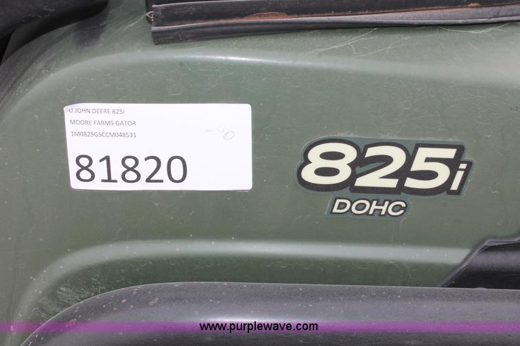 image for item H8253 2012 John Deere 825i Gator utility vehicle
