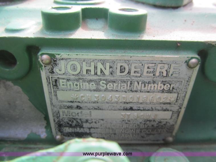 image for item H8875 1986 John Deere 750 tractor