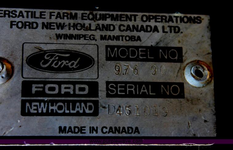 image for item I7274 1990 Ford 976 Versatile Designation 6 4WD tractor