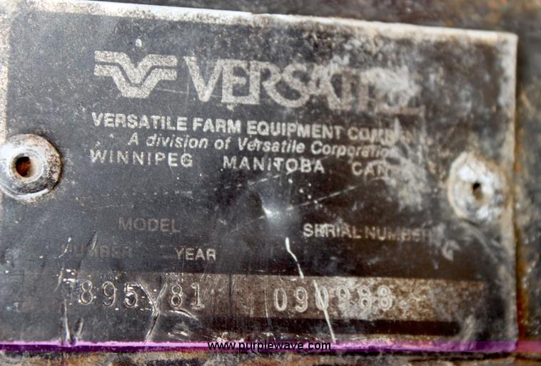 image for item I7276 1981 Versatile 895 4WD tractor