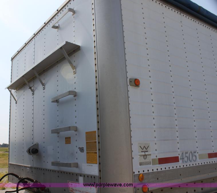 image for item I7277 1990 Wilson Convert-A-Hauler hopper bottom trailer