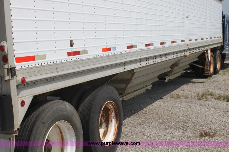 image for item I7277 1990 Wilson Convert-A-Hauler hopper bottom trailer