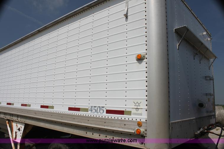 image for item I7277 1990 Wilson Convert-A-Hauler hopper bottom trailer