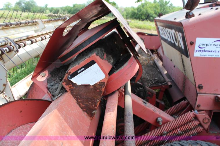 image for item J1028 Hesston 6200 self-propelled swather