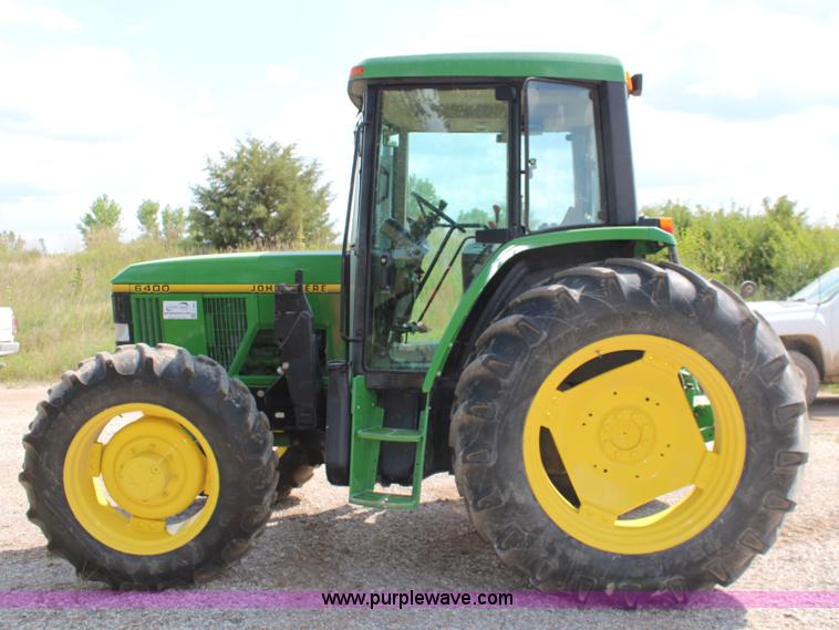 image for item J1089 1997 John Deere 6400 MFWD tractor